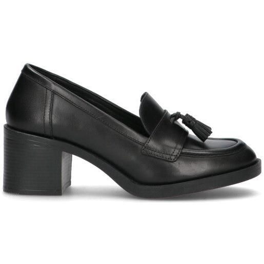 GEOX mocassino donna nero in pelle