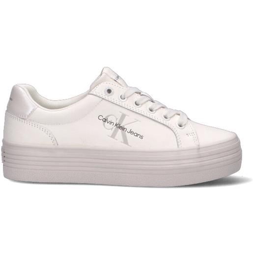 CALVIN KLEIN JEANS sneaker donna panna in suede