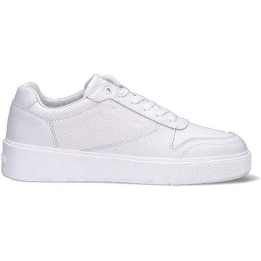 CALVIN KLEIN sneaker uomo bianca in pelle