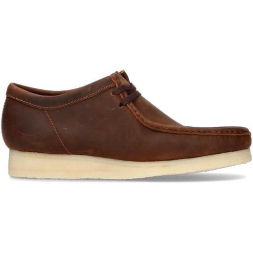 CLARKS ORIGINALS stringata uomo marrone
