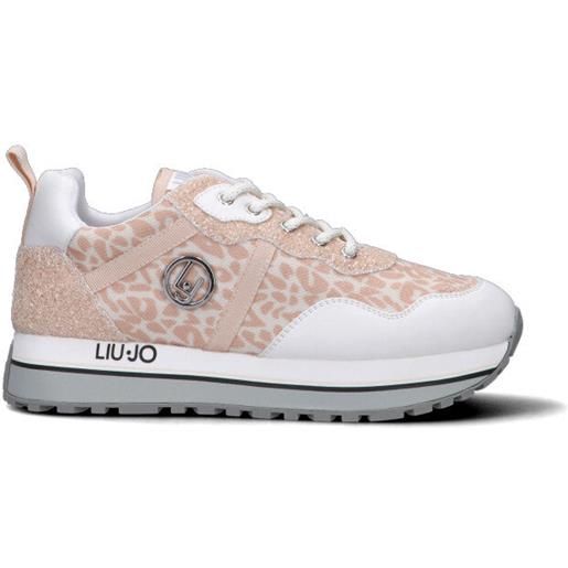 LIU JO sneaker ragazza rosa/bianca