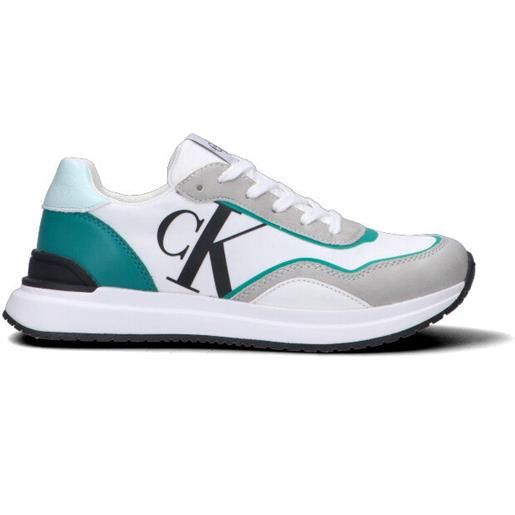CALVIN KLEIN JEANS sneaker ragazzo grigia