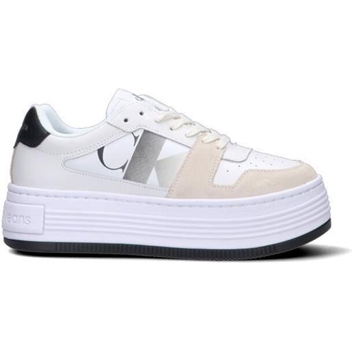 CALVIN KLEIN JEANS sneakers donna bianco