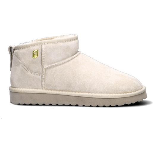 LIU JO stivaletto pelo donna sabbia in suede