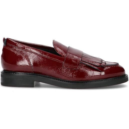 ROBERTA GINEPRI mocassino donna bordeaux in pelle