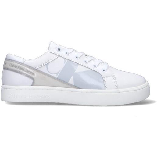 CALVIN KLEIN JEANS sneakers uomo bianco
