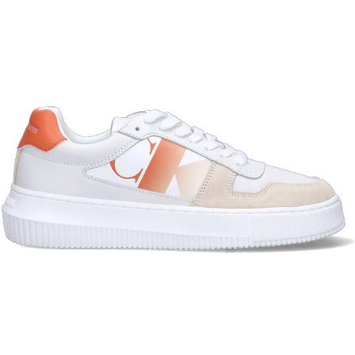 CALVIN KLEIN JEANS sneakers donna bianco