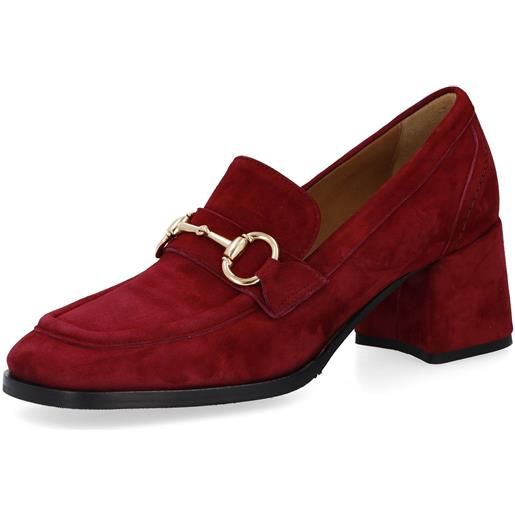 Galieti mocassini scamosciati con lavorazione a sacchetto e morsetto