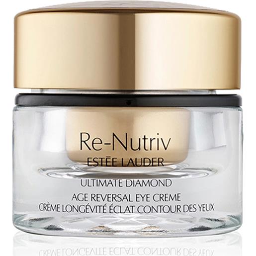 Estee Lauder re-nutriv ultimate diamond age reversal eye cream 15ml utriv ultimate diamond age reversal eye cream contorno occhi crema