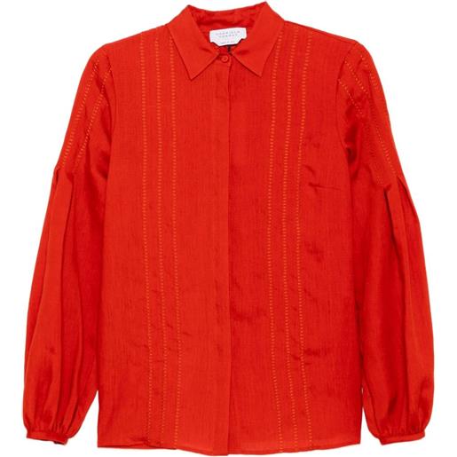 Gabriela Hearst blusa inga - rosso
