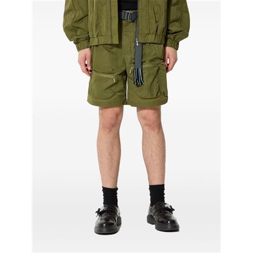 A.A. Spectrum cargo wadrian corti con cintura - verde