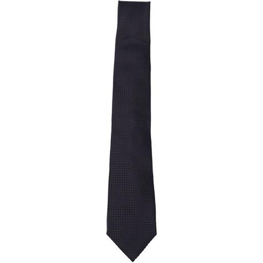 TOM FORD cravatta in seta - blu