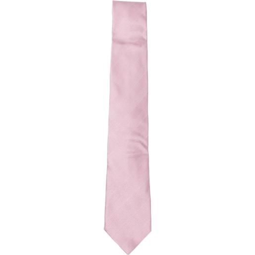 TOM FORD cravatta in twill di seta - rosa