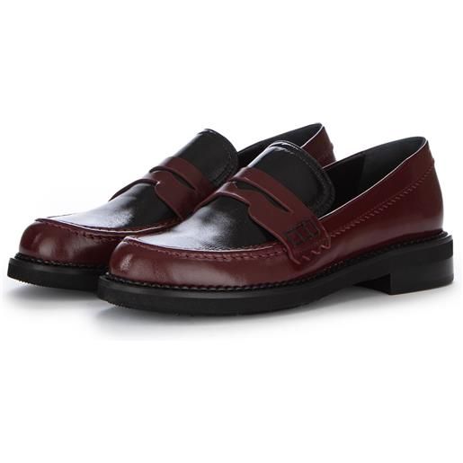 NAPOLEONI | mocassini harrods bordeaux nero