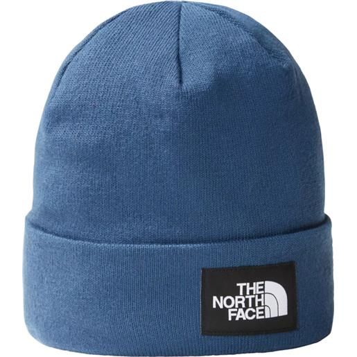 North Face the North Face cappello berretto azzurro woolie beanie dock worker