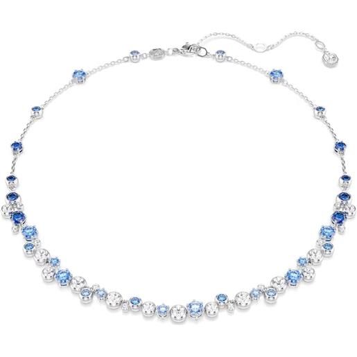 SWAROVSKI collana constella blu, placcatura rodio 5732255