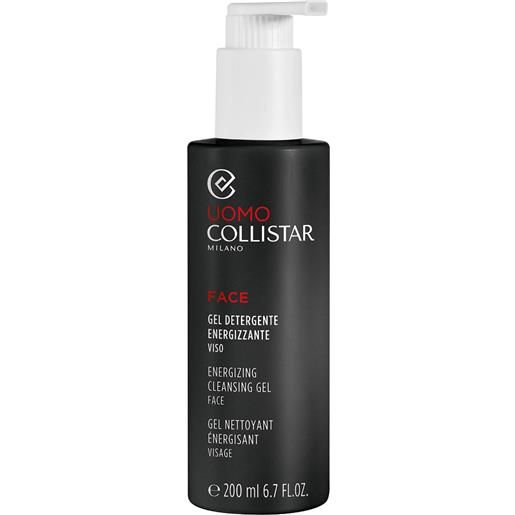 Collistar gel detergente energizzante viso - uomo 200 ml