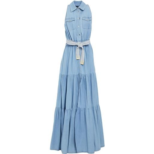 ELISABETTA FRANCHI - vestito in jeans