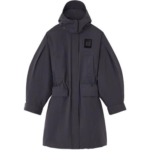 GANNI parka ripstop - grigio