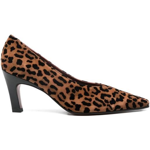 Roberto Festa pumps wara leopardate - marrone