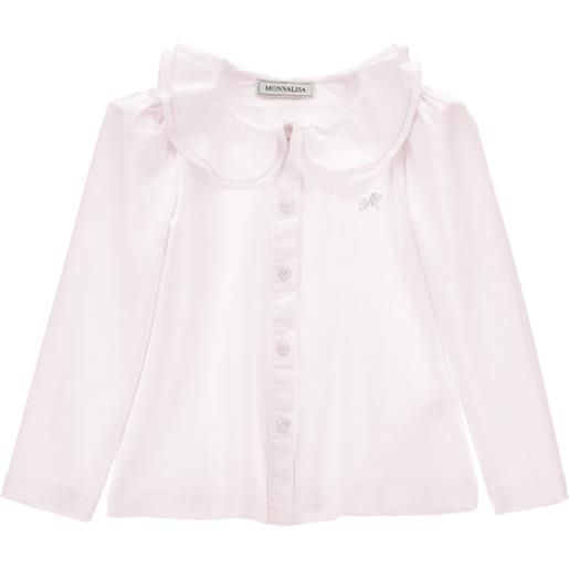 Monnalisa camicia colletto decorativo