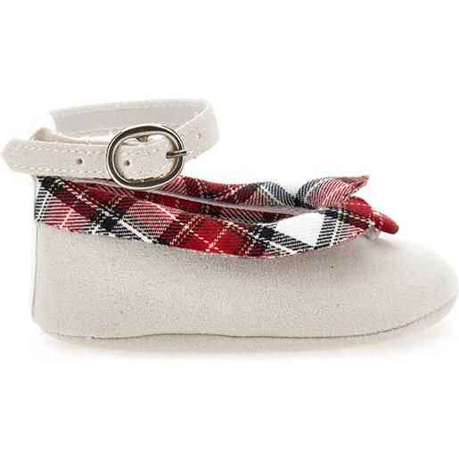 Monnalisa ballerine con collettino tartan