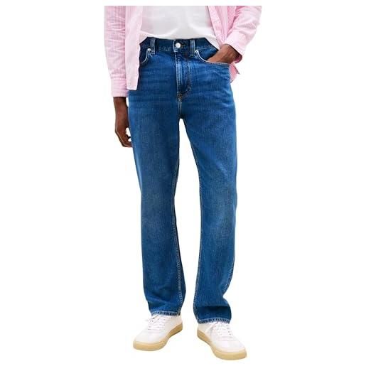 Tommy Hilfiger uomo jeans regular mercer regular fit, blu (cobalt blue), 36w/34l