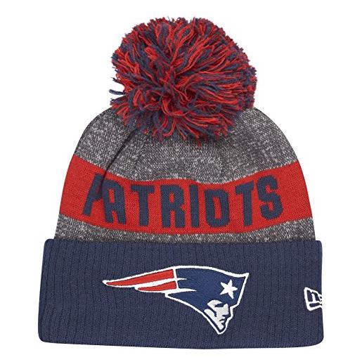 New Era mütze england patriots, cappello unisex-adulto, blu navy, taglia unica