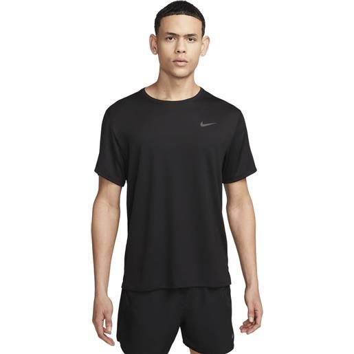 NIKE uv miler ss t-shirt running uomo