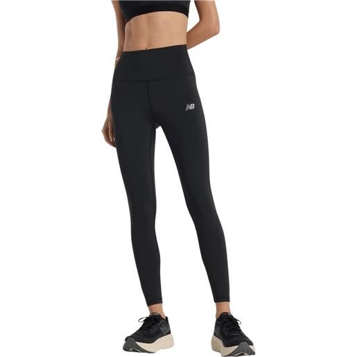 NEW BALANCE sleek high rise legging 25" tights running donna