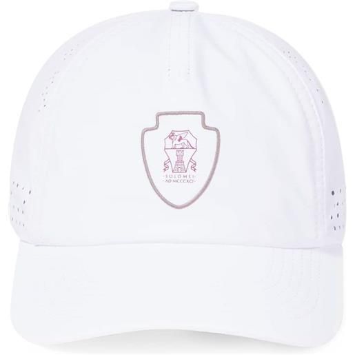 Brunello Cucinelli Kids cappello da baseball con logo