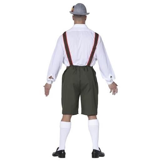 FIESTAS GUIRCA costume salopette da tirolese classico festa della birra