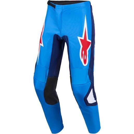 Alpinestars pantaloni da motocross Alpinestars fluid grid blu-rosso-bianco, 34