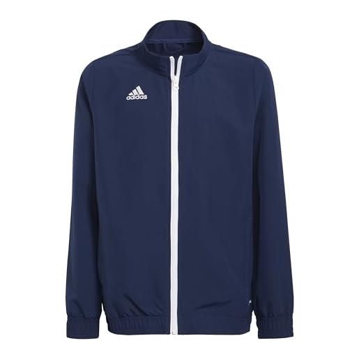 adidas unisex - bambini entrada 22 presentation jacket, team navy blue 2, 5-6 years