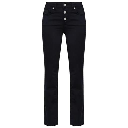 Liu Jo Jeans liu jo pantaloni bottom up vita alta princess ma4292t7144 nero