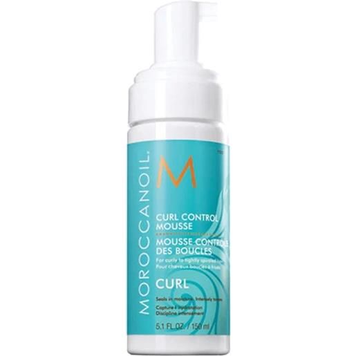 Moroccanoil curl control mousse 150 ml schiuma ricci spirale stretta mousse