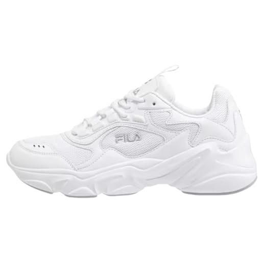 FILA collene teens, scarpe da ginnastica, bianco, 38 eu