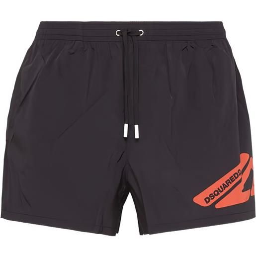DSQUARED2 costume da bagno icon new generation - nero