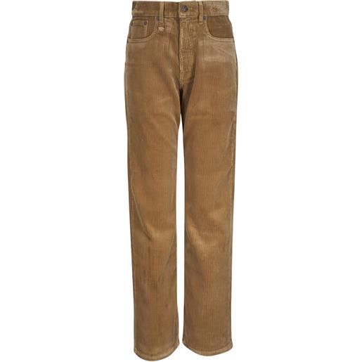 R13 jeans a coste - marrone