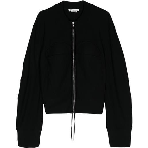 ALESSANDRO VIGILANTE maglione a coste - nero