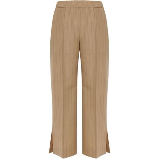 Jil Sander pantaloni gessati - toni neutri