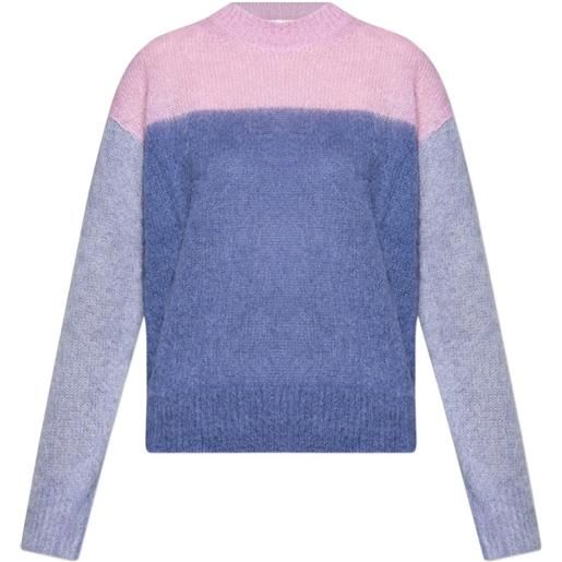 MARANT ÉTOILE maglione bicolore madeline - blu