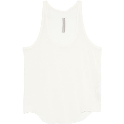 Rick Owens canotta con scollo ampio - bianco