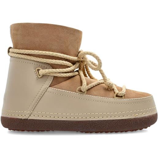 Inuikii stivali da neve stringati - toni neutri