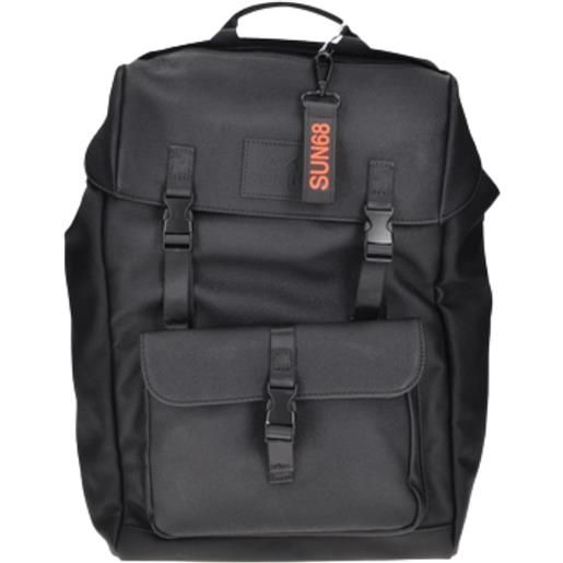 Sun68  zaino tecnico con tasca frontale e chiusura a fibbie