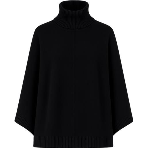 TWINSET cappa in maglia spessa a collo dolcevita