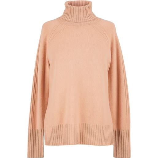 TWINSET maglia lupetto in misto cashmere con lurex