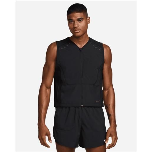 Nike run m - giacca running - uomo - nero