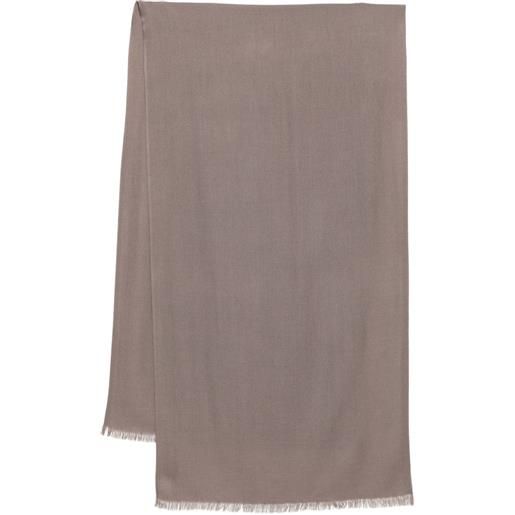 N.Peal stola pashmina - marrone