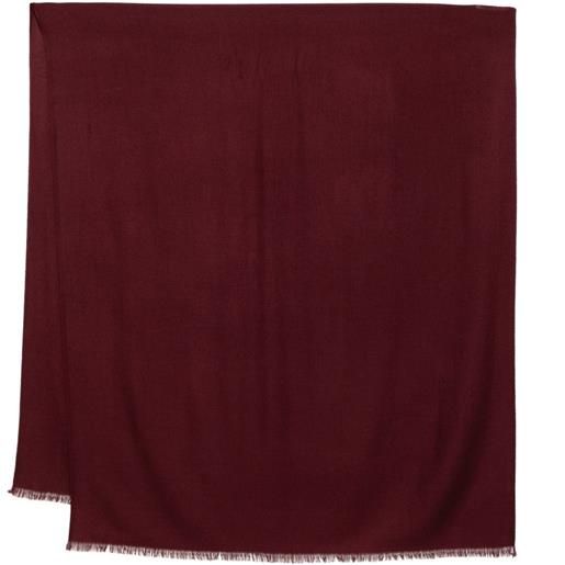 N.Peal scialle pashmina - rosso